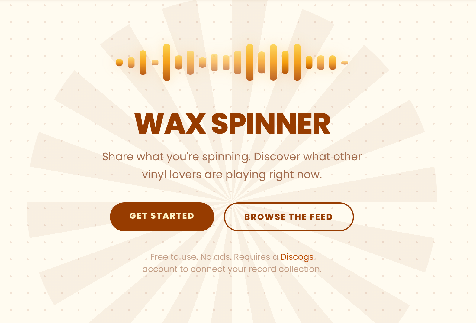 Screenshot of Wax Spinner